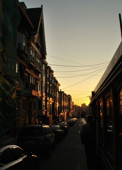 CableCar - sunset