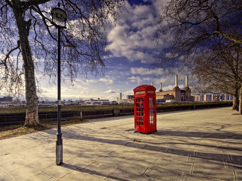 Battersea Power Station.