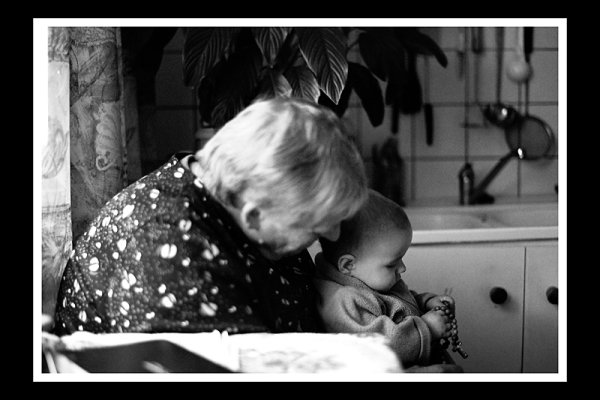 Za mamusię, za tatusia i żeby niunia była....