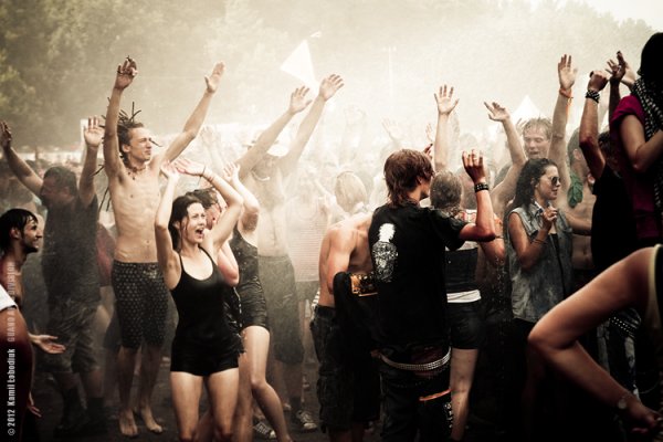 Woodstock 2012 - krople wody