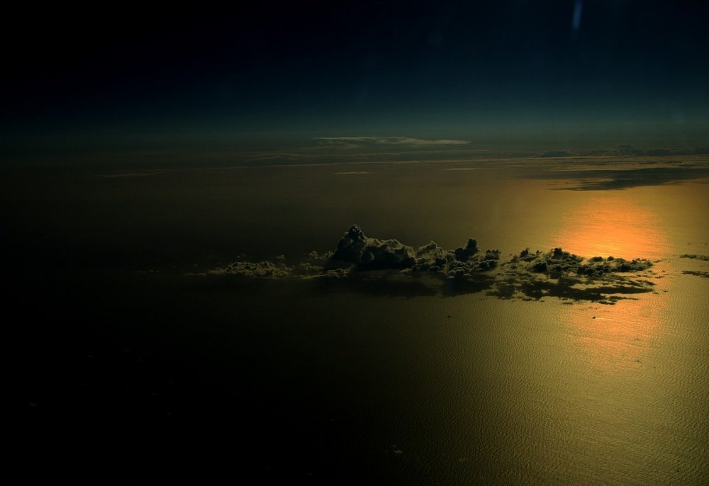 wysoko nad ziemią....