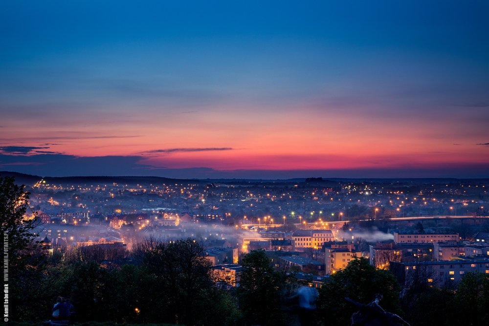 Chełm by night