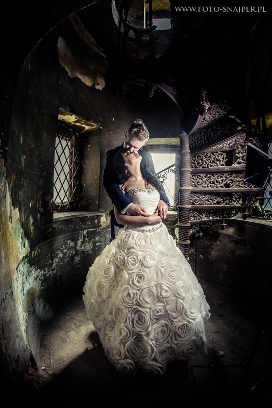 Sesja w starym pałacu