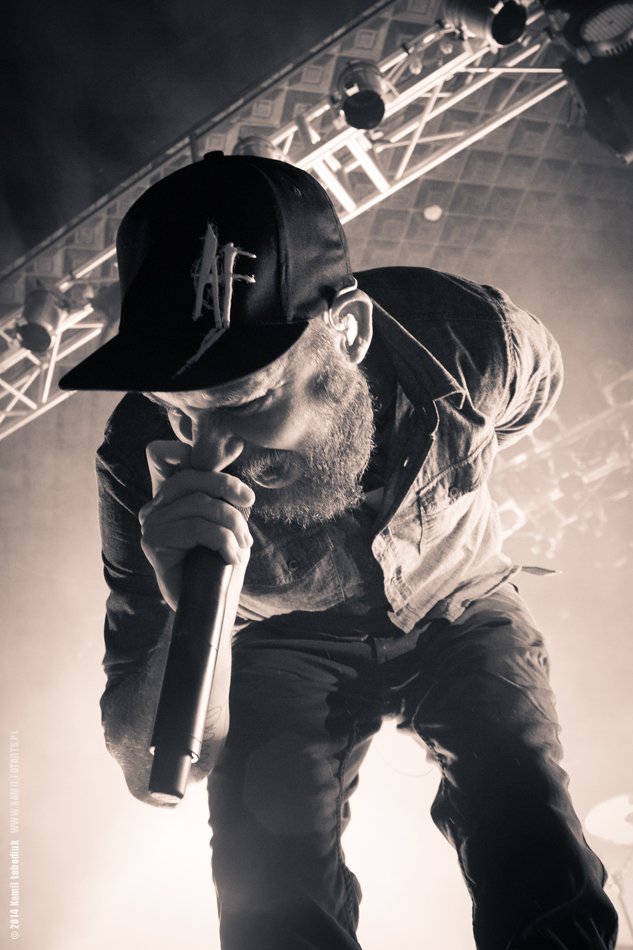 Anders Fridén (In Flames) - Krakow 2014