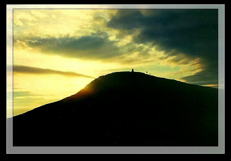 Diablak o wschodzie słońca