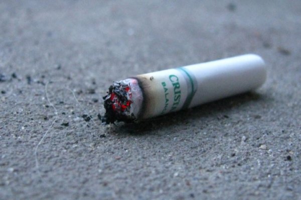 Ostatnia chwila papierosa ;)