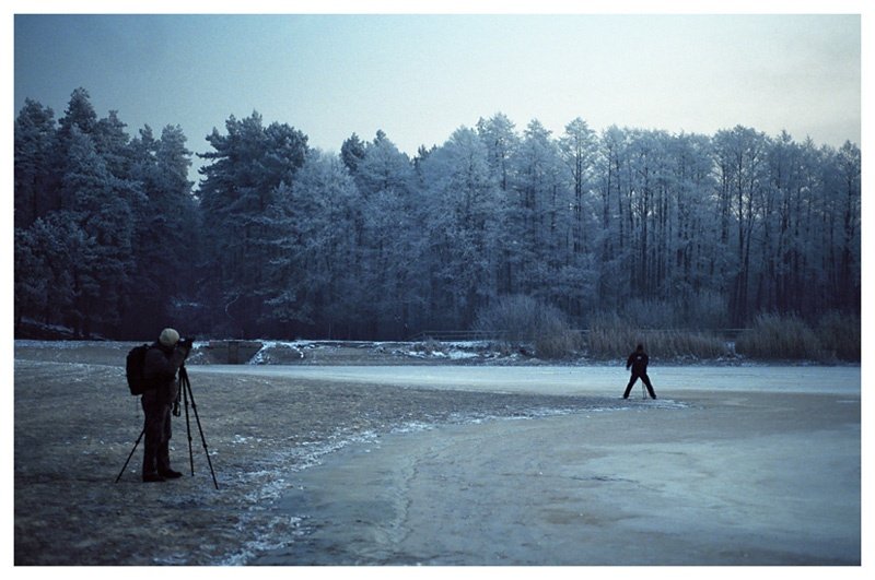 Trzy strzały jednocześnie.