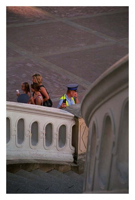 "...potem obracasz tak by druga strona sie zrumienila i dodajesz sos..."