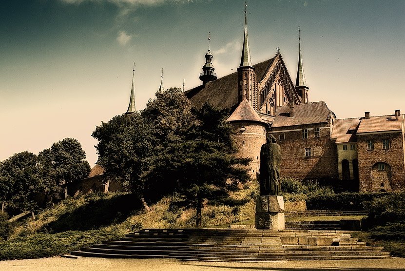 Pocztówka z Fromborka.