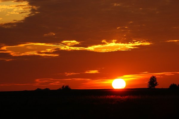 Zachód w mojej miejscowości