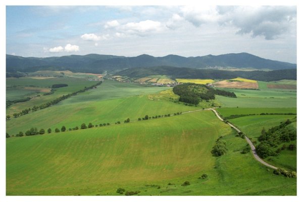 Spisky Hrad - okolice cz.3 "Widok z krolewskiej komnaty"