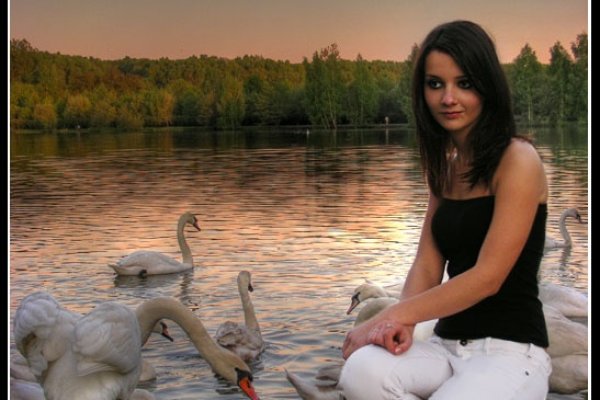 Dziewczę wśród łabędzi