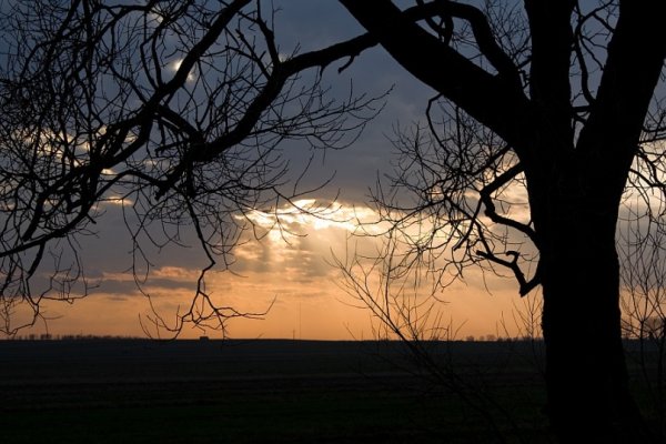 Kolejny zachód słońca.